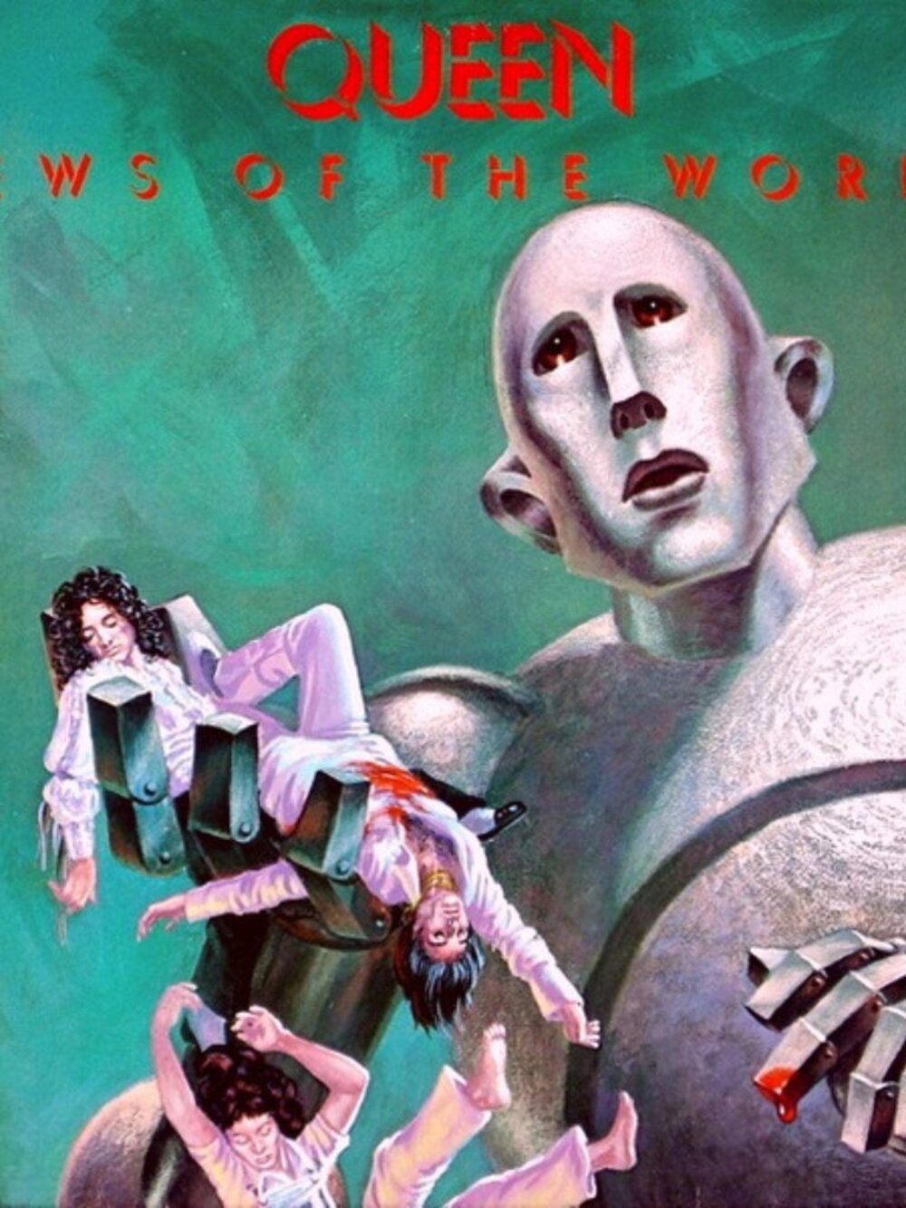 Queen – News Of The World (6E-112) (M-/VG+)